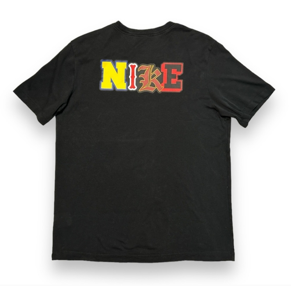 NIKE Dri Fit Black Short Sleeve Shirt Collegiate Style-Basketball